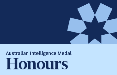 National Intelligence Community Australian Intelligence Medal